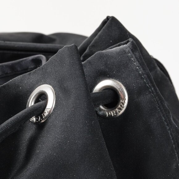 Prada Saffiano-Trimmed Tessuto Backpack - Picture 14 of 16